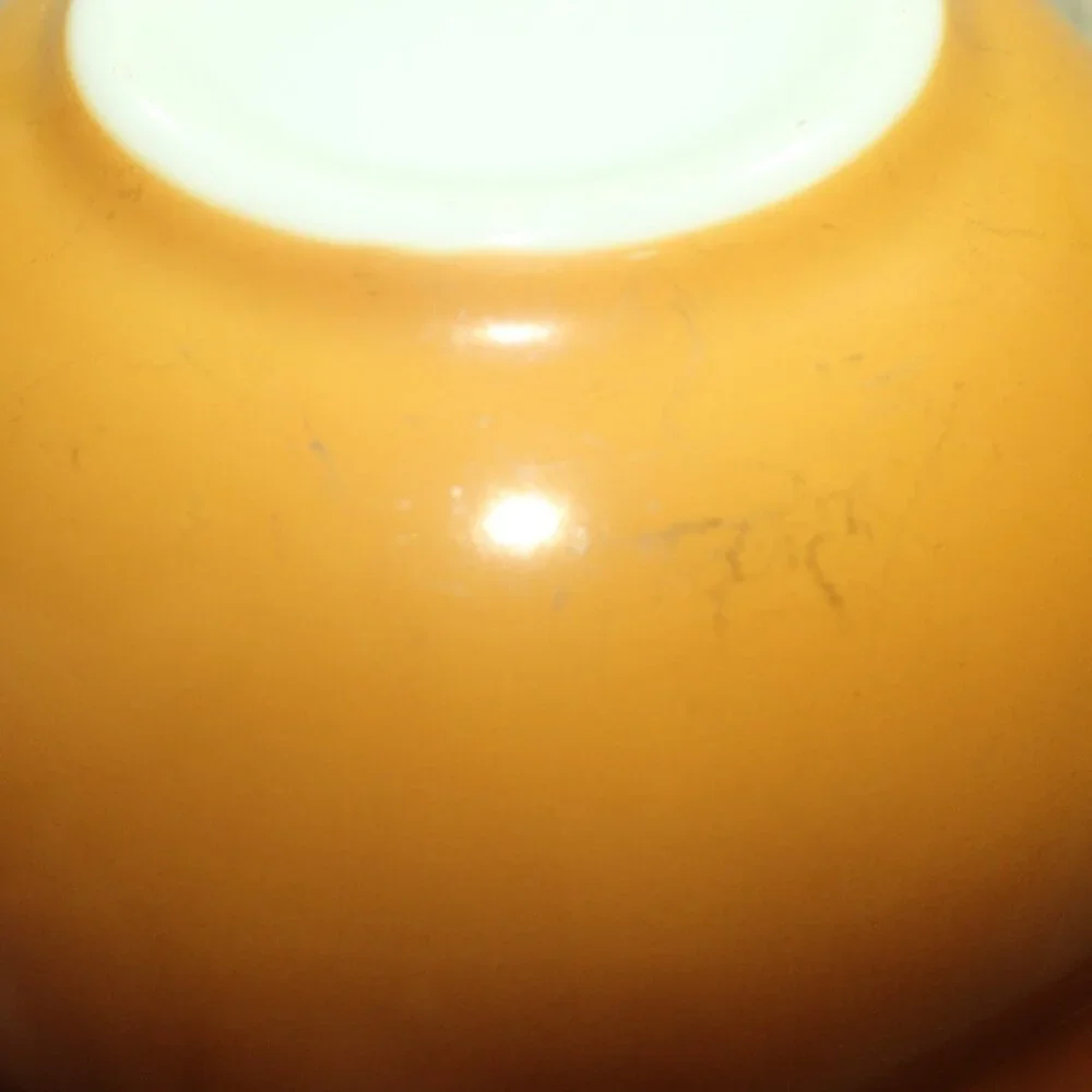Set of 4 Vintage Pyrex Old Orchard 441, 442, 443, 444 Cinderella Nesting Mixing